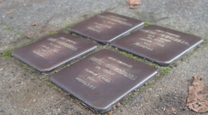 Stolpersteine in Quakenbrück wie ihn auch Pater Gandulf Korte bekommen soll