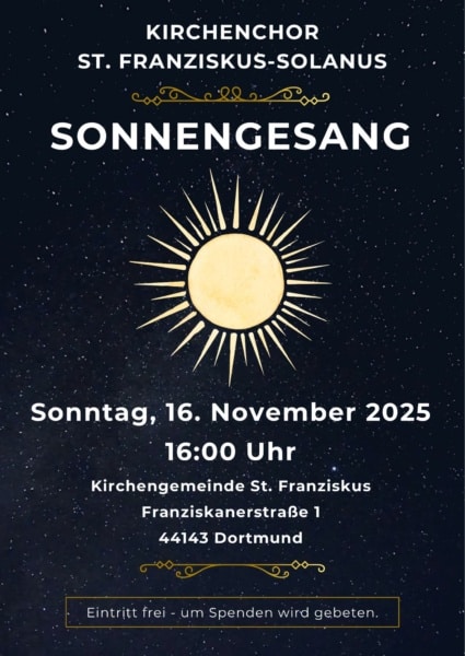 Konzert Sonnengesang Dortmund