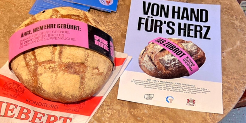 ZuBrot Bäckerei Seibert Suppenküche Pankow