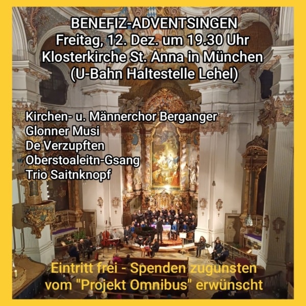 Adventssingen Omnibus 2025