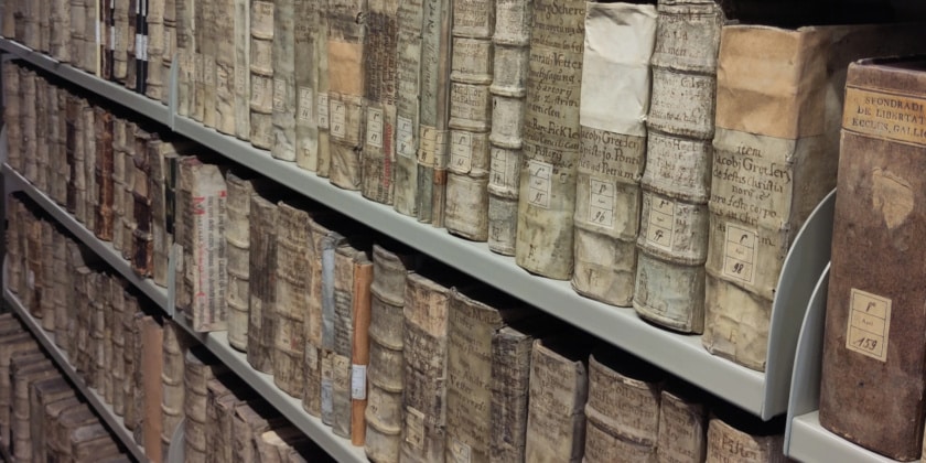 Provinzbibliothek Bücherreihen